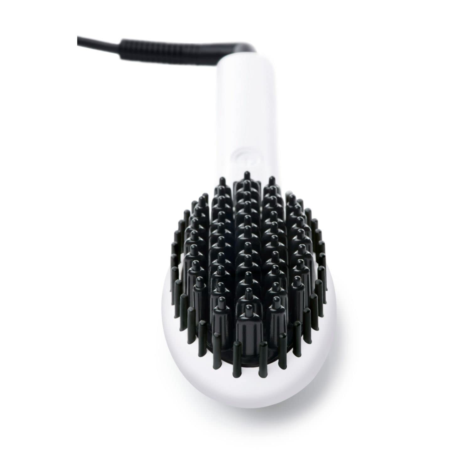 InStyler Straight UP Mini Ceramic Heated Styling Brush - Travel Size Hair Straightener | Fast Heating up to 400°F | 45 Ceramic Plates for Smooth & Shiny Hair | Perfect for Home, Travel & On-The-Go Styling