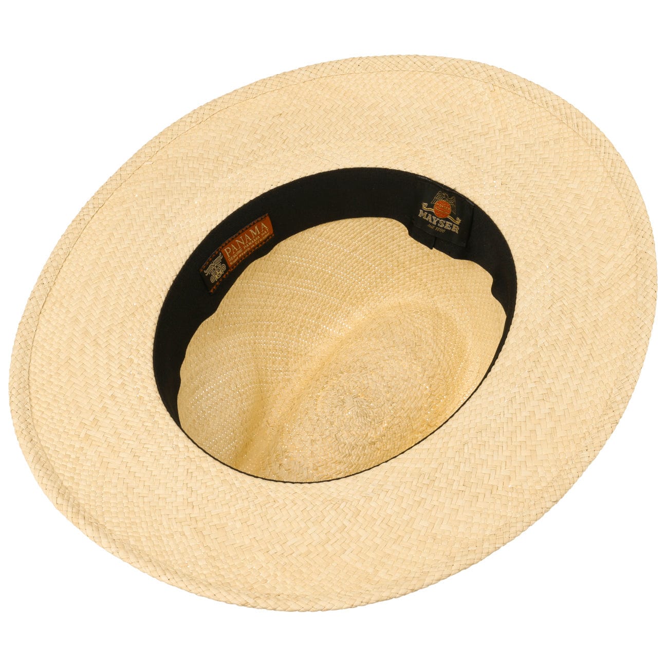 Stylish Brown Menton Panama Hat by Mayser - Lightweight & Breathable Summer Hat for Men & Women - Perfect for Beach, Travel, and Outdoor Activities