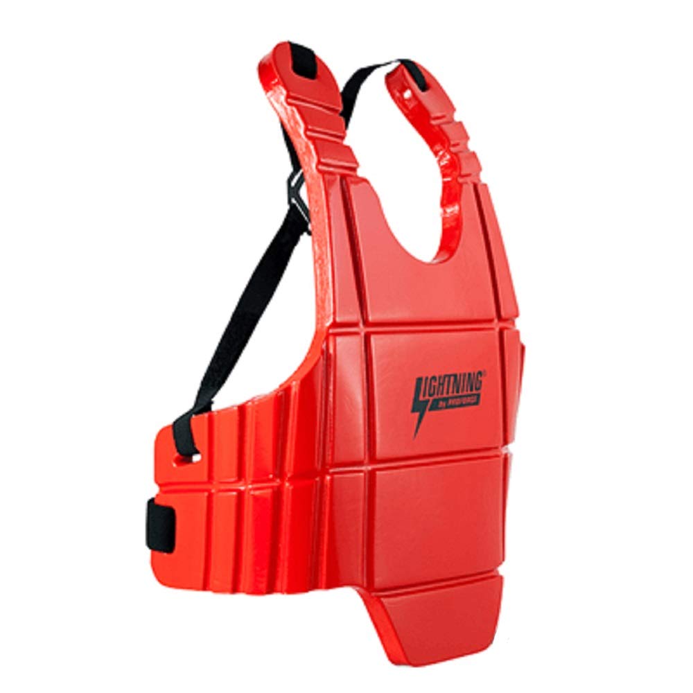 ProForce Lightning Bodyguard Chest Gear - Red - Large | Tactical Protection for Airsoft, Paintball & Outdoor Sports | Durable & Adjustable Safety Equipment