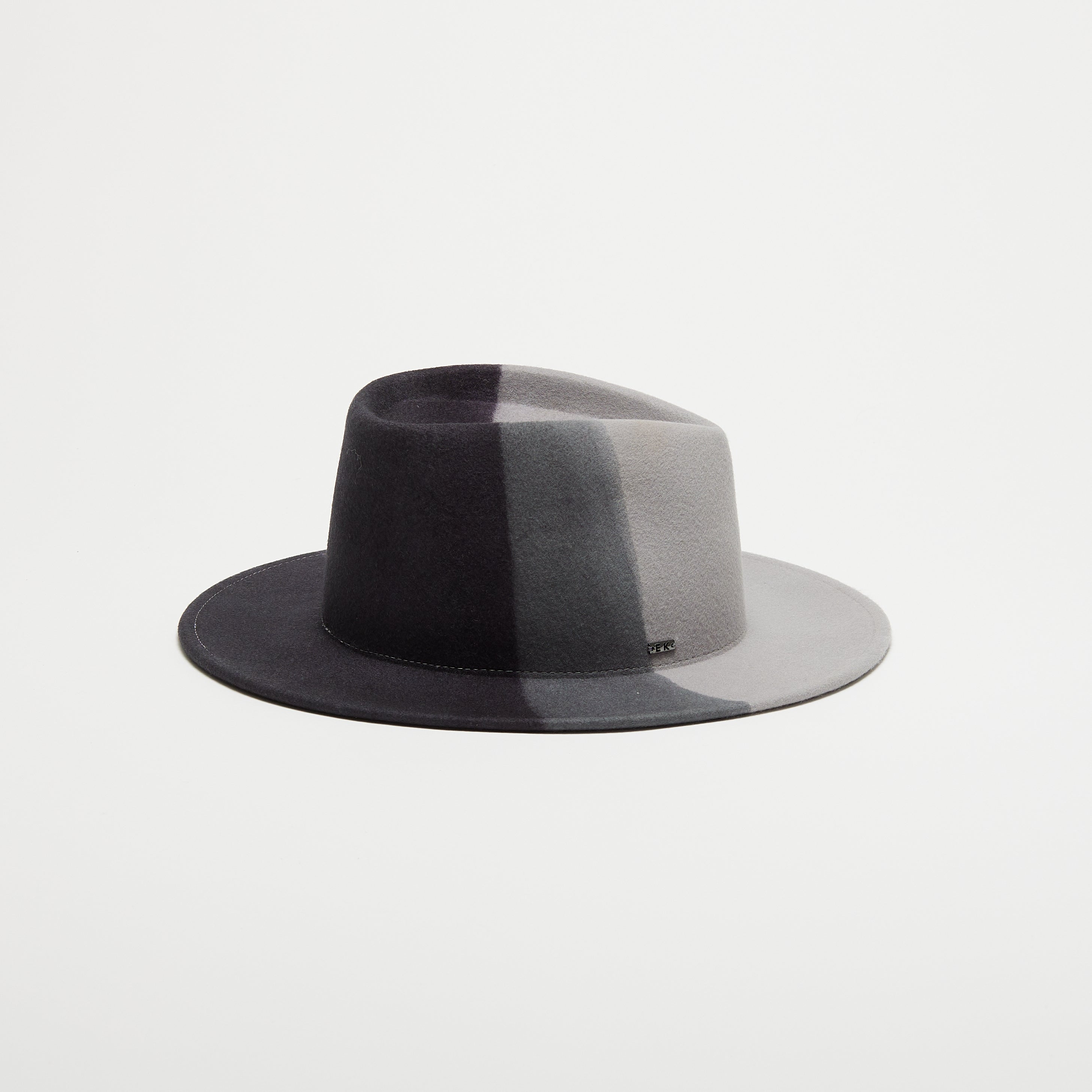 Stylish Blaine Prism Print Fedora Hat for Men & Women - Trendy Geometric Pattern Sun Hat for Outdoor, Beach, and Party Wear