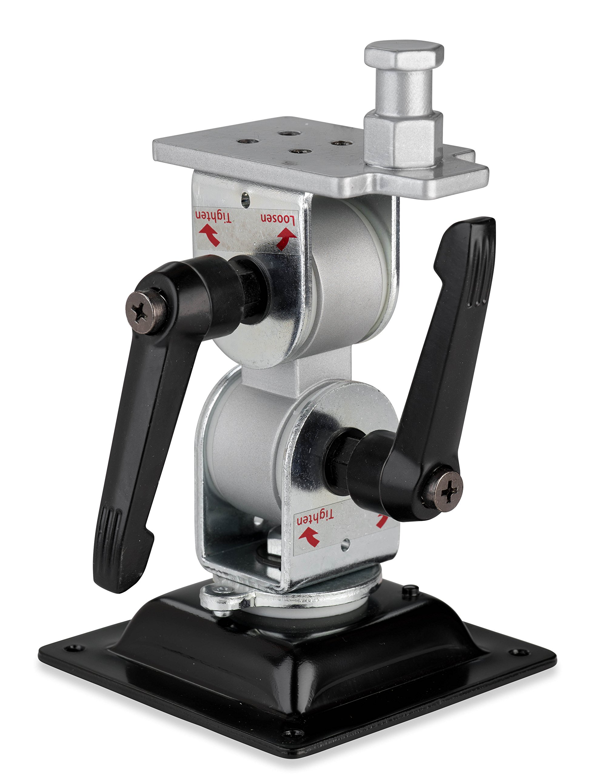 Kupo KG010312 Heavy Duty Monitor Arm with Hex Baby Pin - Adjustable VESA Mount for Studio, Office & Home Use