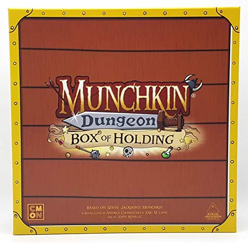 Munchkin Dungeon: Box of Holding - Kickstarter Exclusive Collectible Storage Box for Board Games | Perfect for Game Nights & RPG Sessions