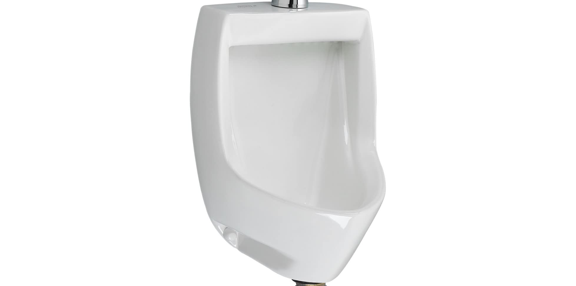 American Standard 6581001.020 Maybrook Wall-Mounted Urinal, White - Commercial & Public Restroom Fixture for High Traffic Areas