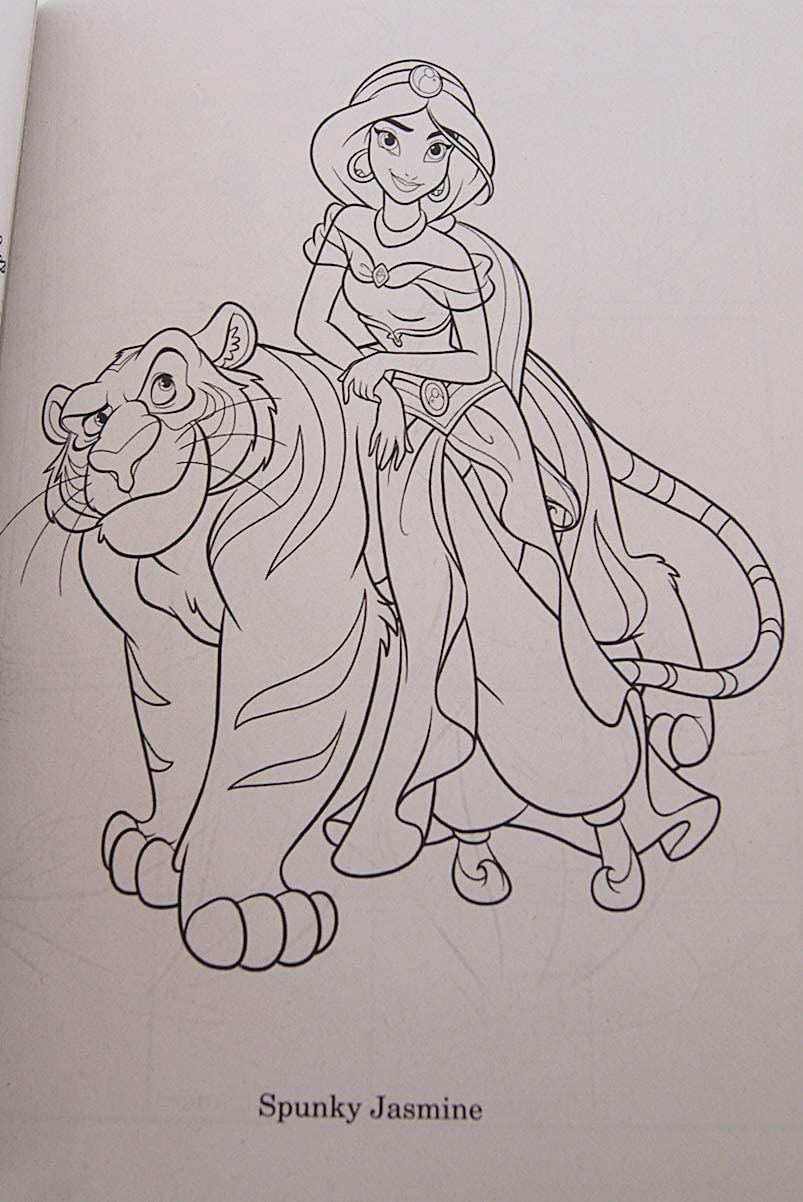 Disney Princess Coloring and Activity Book for Kids - 96 Pages of Fun Learning & Creativity | Perfect for Birthday Gifts, Travel Entertainment & Preschool Education