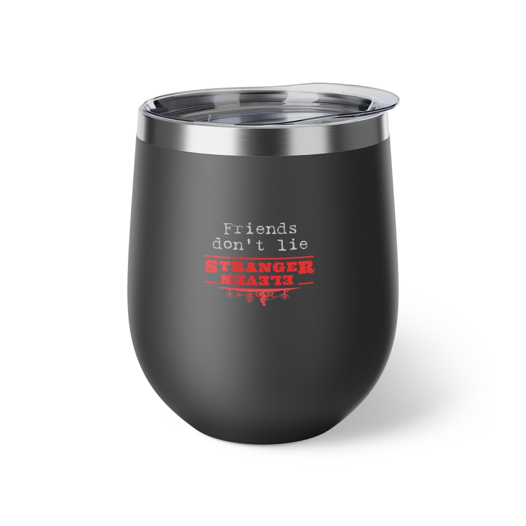 11oz Insulated Travel Mug - Upside Down Stemless Wine Tumbler with Leak-Proof Lid | Perfect for Coffee, Tea & Wine On-The-Go | Office, Commute & Outdoor Use
