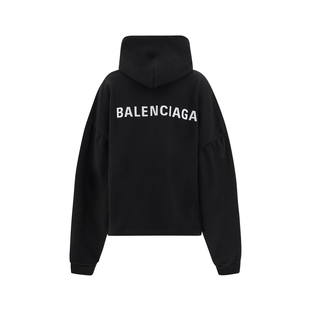 Balenciaga Logo Hoodie for Men & Women - Trendy Oversized Streetwear Sweatshirt | Perfect for Casual Outfits, Gym, and Everyday Wear