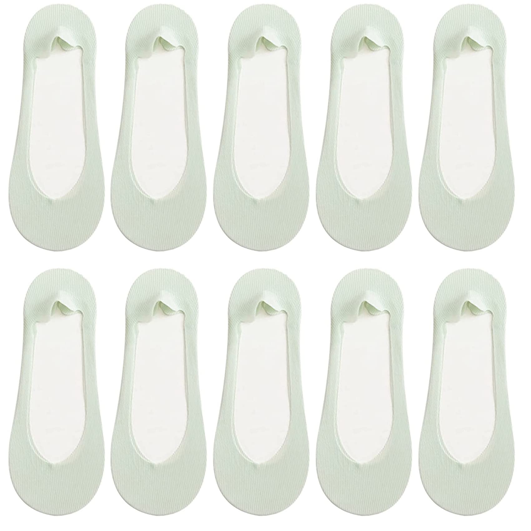 Invisible Non-slip Socks for Women - No Show Low Cut Liner Socks for Shoes & Sneakers