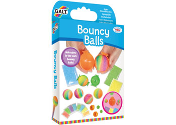 Galt Bouncy Balls - Colorful High Bouncing Rubber Balls for Kids, Stress Relief, Party Favors & Outdoor Play
