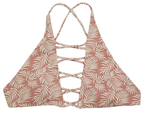 Zigzag-halter Style - Cameo Leaves