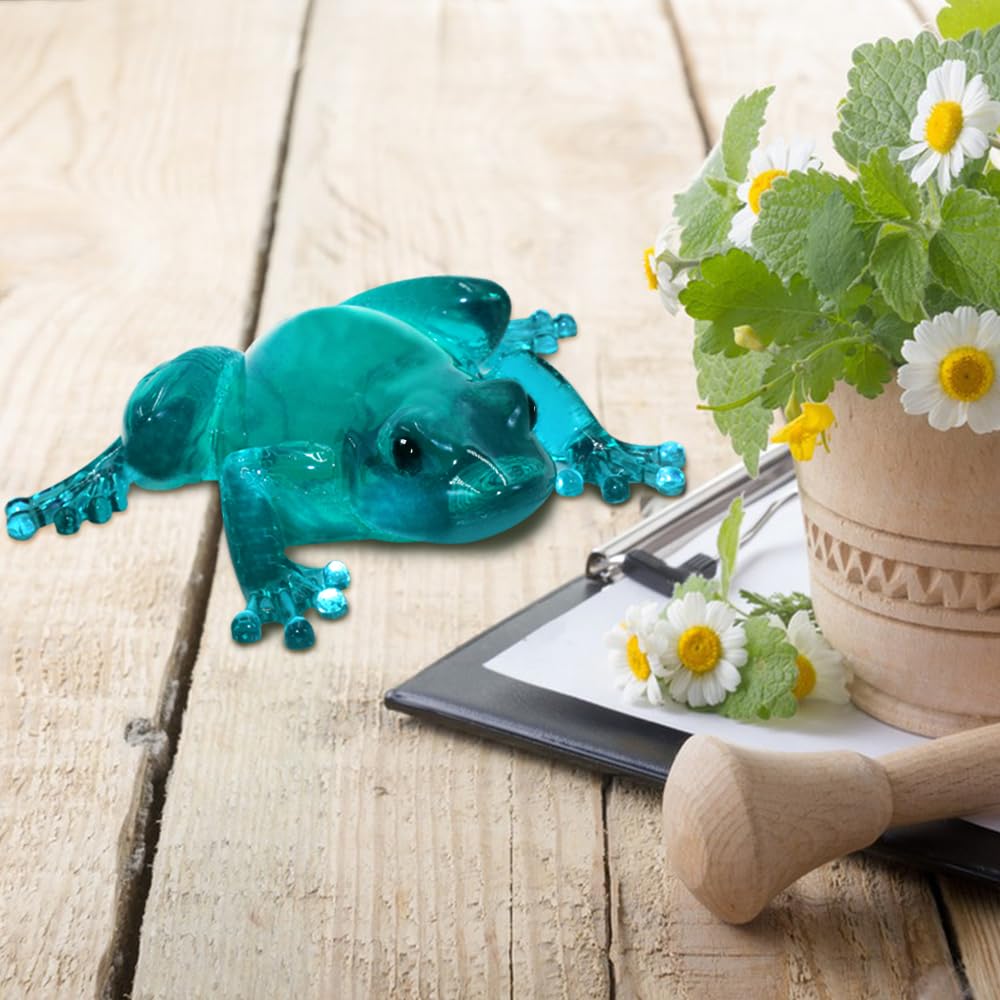 2 Pcs Octopus Frog Resin Molds - 3D Animal Epoxy Silicone Molds for DIY Craft, Jewelry Making, Home Decor & Desktop Ornament - Perfect for Resin Art, Cake Decorating & Gift Making