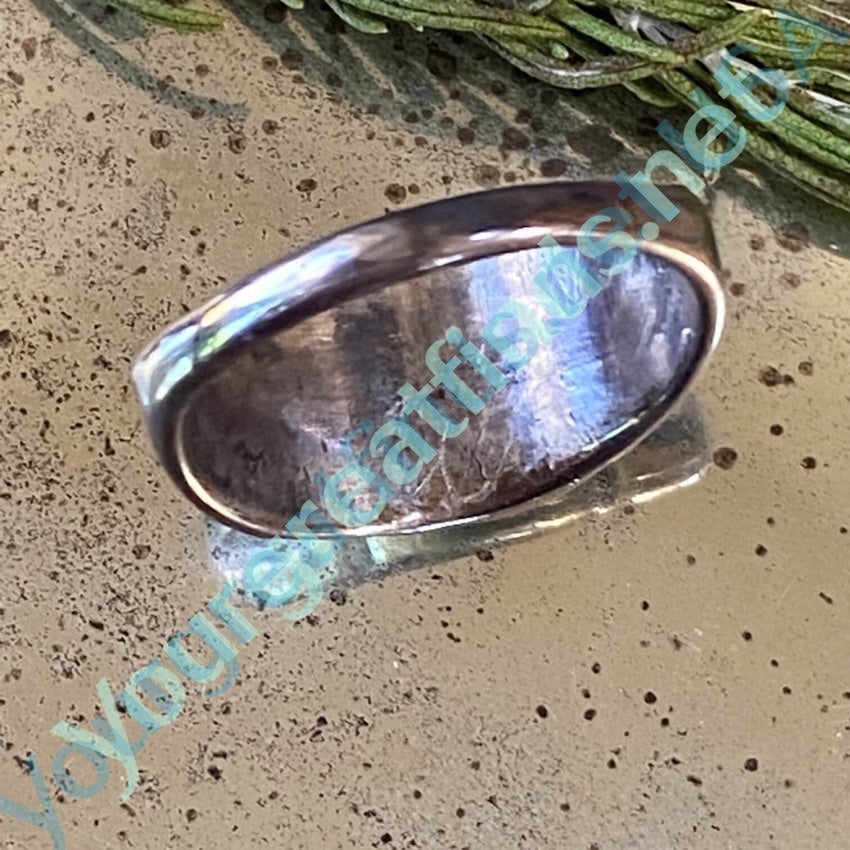 Authentic Native American Eagle Ring - Sterling Silver 11.5 Size - Handcrafted Tribal Jewelry for Men & Women - Perfect for Spiritual Ceremonies, Powwows & Everyday Wear