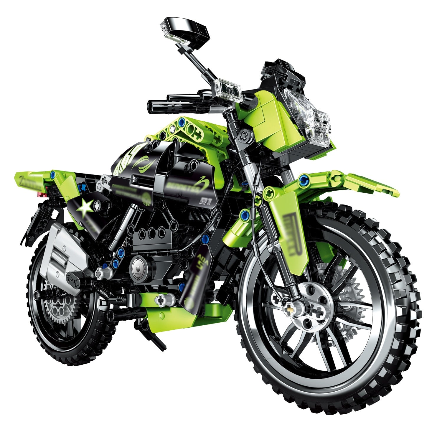 ZHEGAO High-Performance Competitive Motorcycle for Racing & Off-Road - Durable & Powerful Bike for Adventure, Track & Daily Commuting