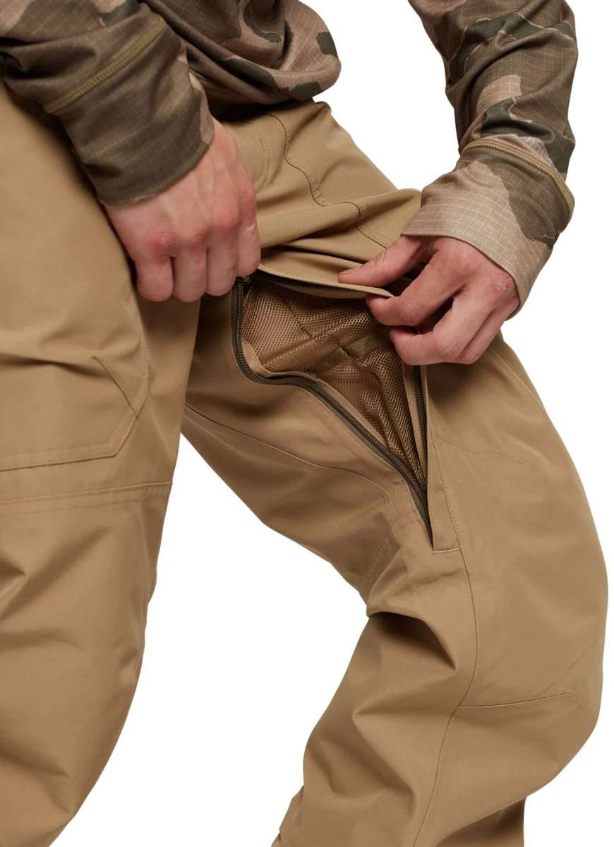 Burton Ballast Gore 2L Waterproof Snow Pants for Men 2024 - Winter Skiing, Snowboarding & Outdoor Activities
