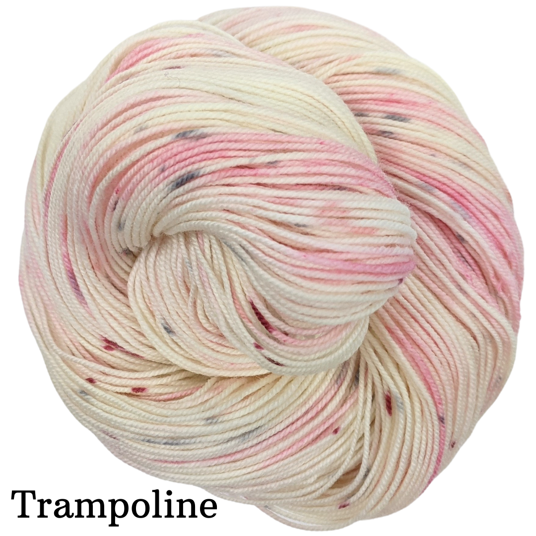 Knitcircus Yarns - One Lump or Two Speckled Skeins | Premium Hand-Dyed Yarn for Knitting & Crocheting | Fast Shipping | Perfect for Scarves, Hats & DIY Crafts