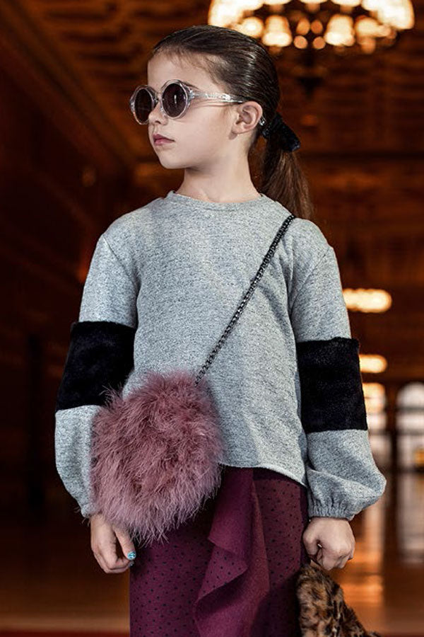 Joah Love Sacha Girls' Sweatshirt - Soft & Stylish Pullover for Toddlers & Kids | Perfect for School, Playdates & Family Outings