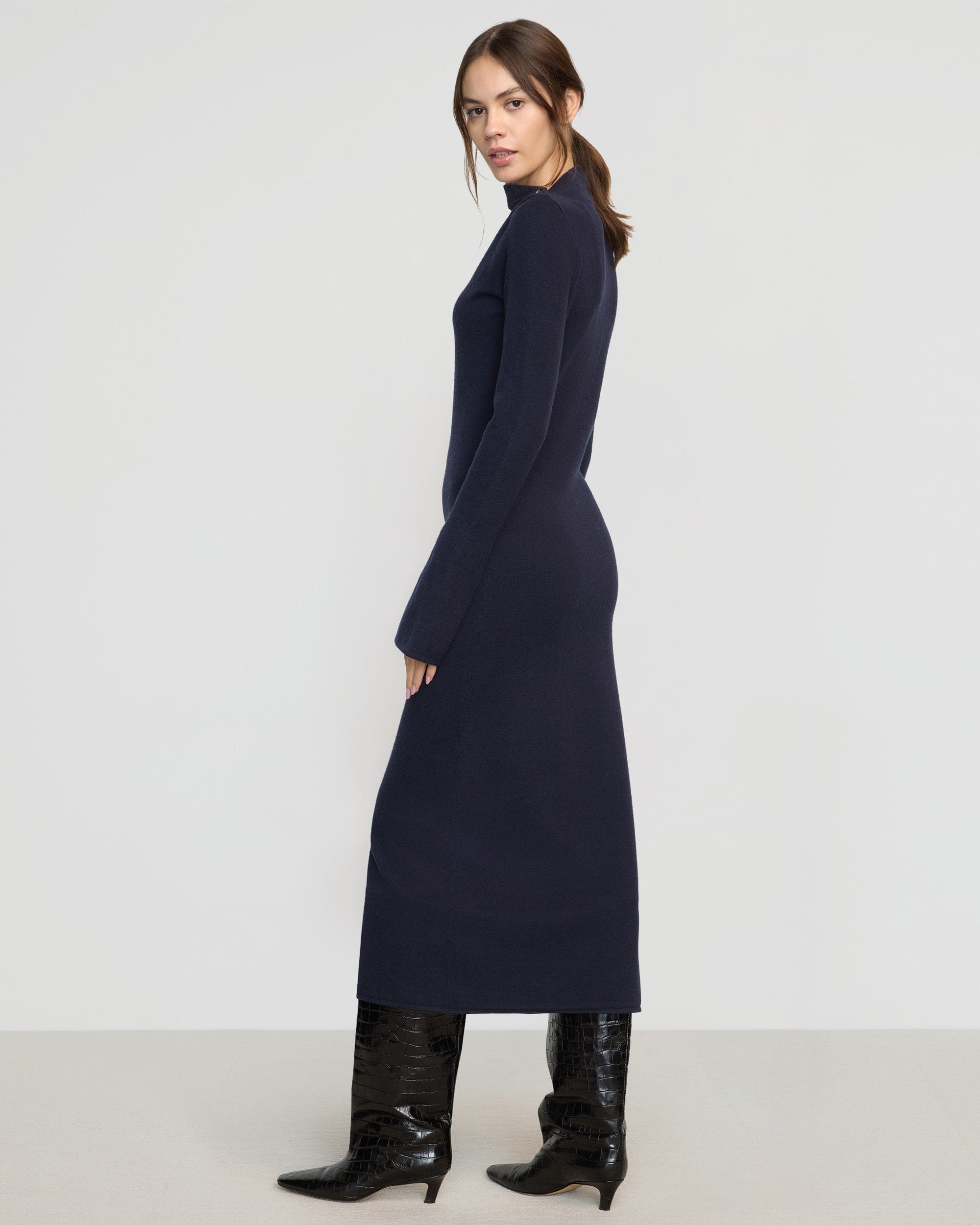 Keaton Bell Sleeve Midi Dress for Women - Flowy Elegant Vintage Style Dress with Flared Sleeves - Perfect for Weddings, Parties & Special Occasions