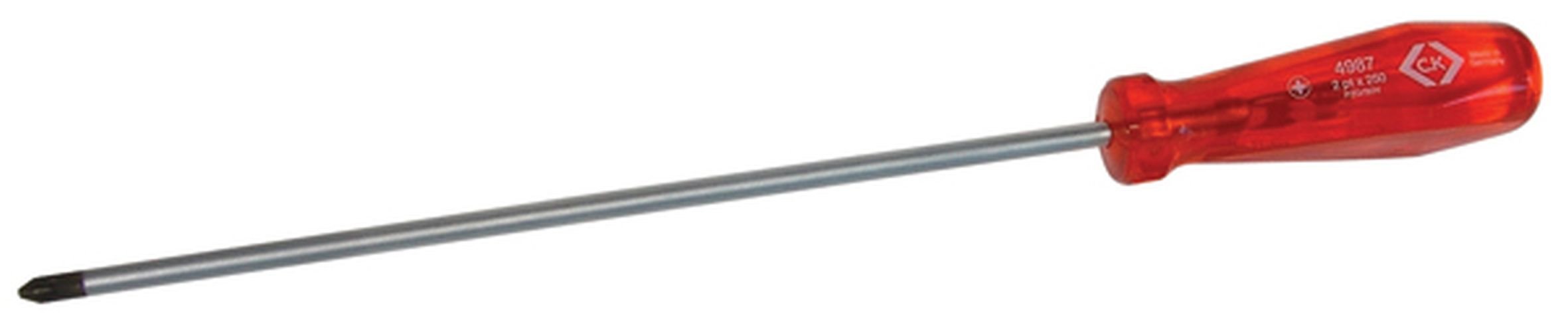 C.K Tools T4987 1 Classic PoziDriv Screwdriver - Premium Phillips Head Screwdriver for DIY, Home Repair & Woodworking Projects
