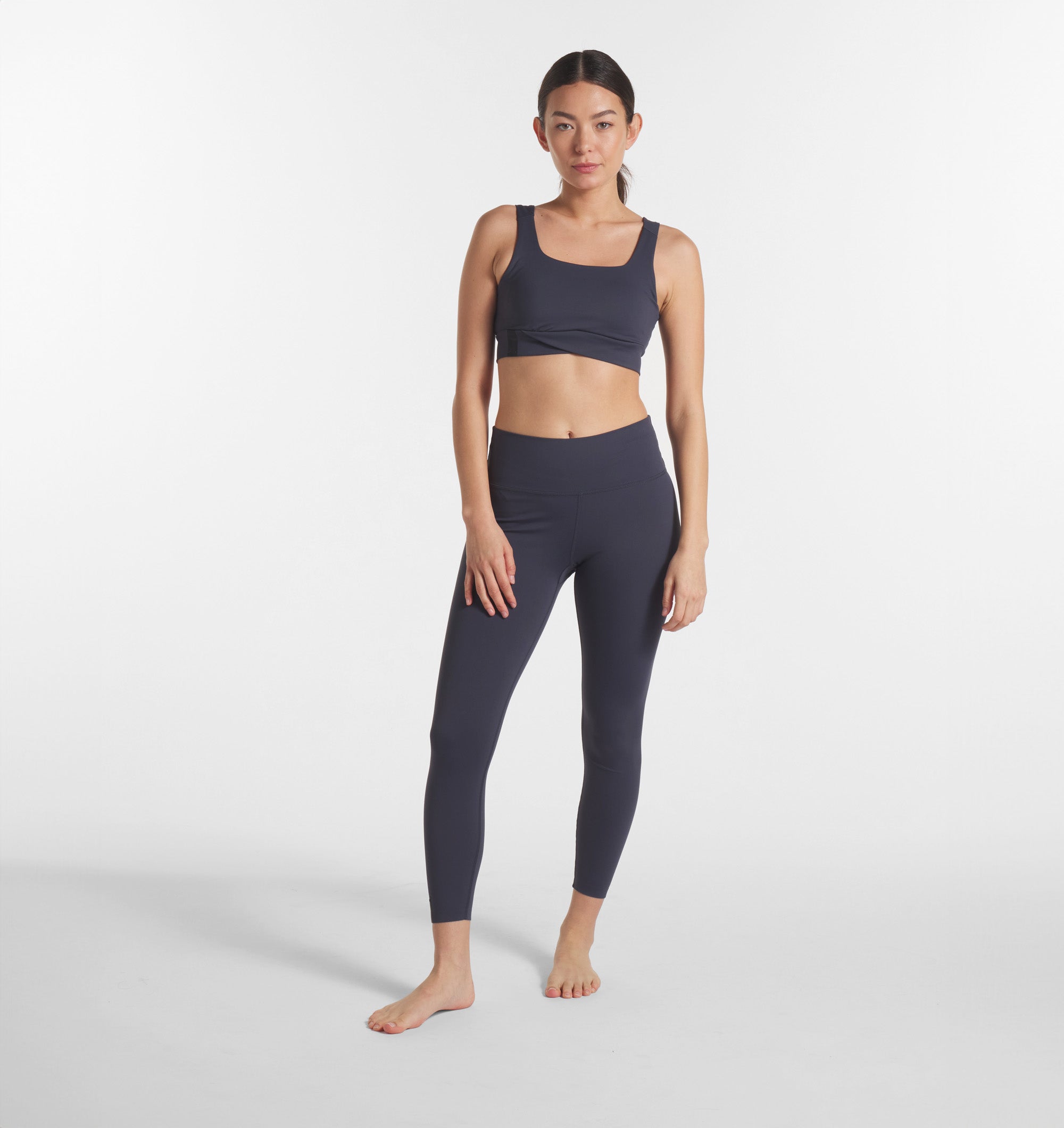 UNRL Performa High Rise Legging II [7/8 Length] - Women's Workout Yoga Running Pants for Fitness & Lounge Wear