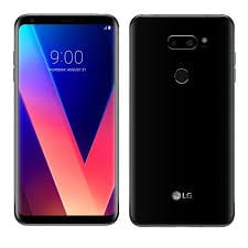LG V30 64GB Aurora Black Unlocked GSM Smartphone - AT&T Compatible, Premium Audio & Camera for Music Lovers & Photographers