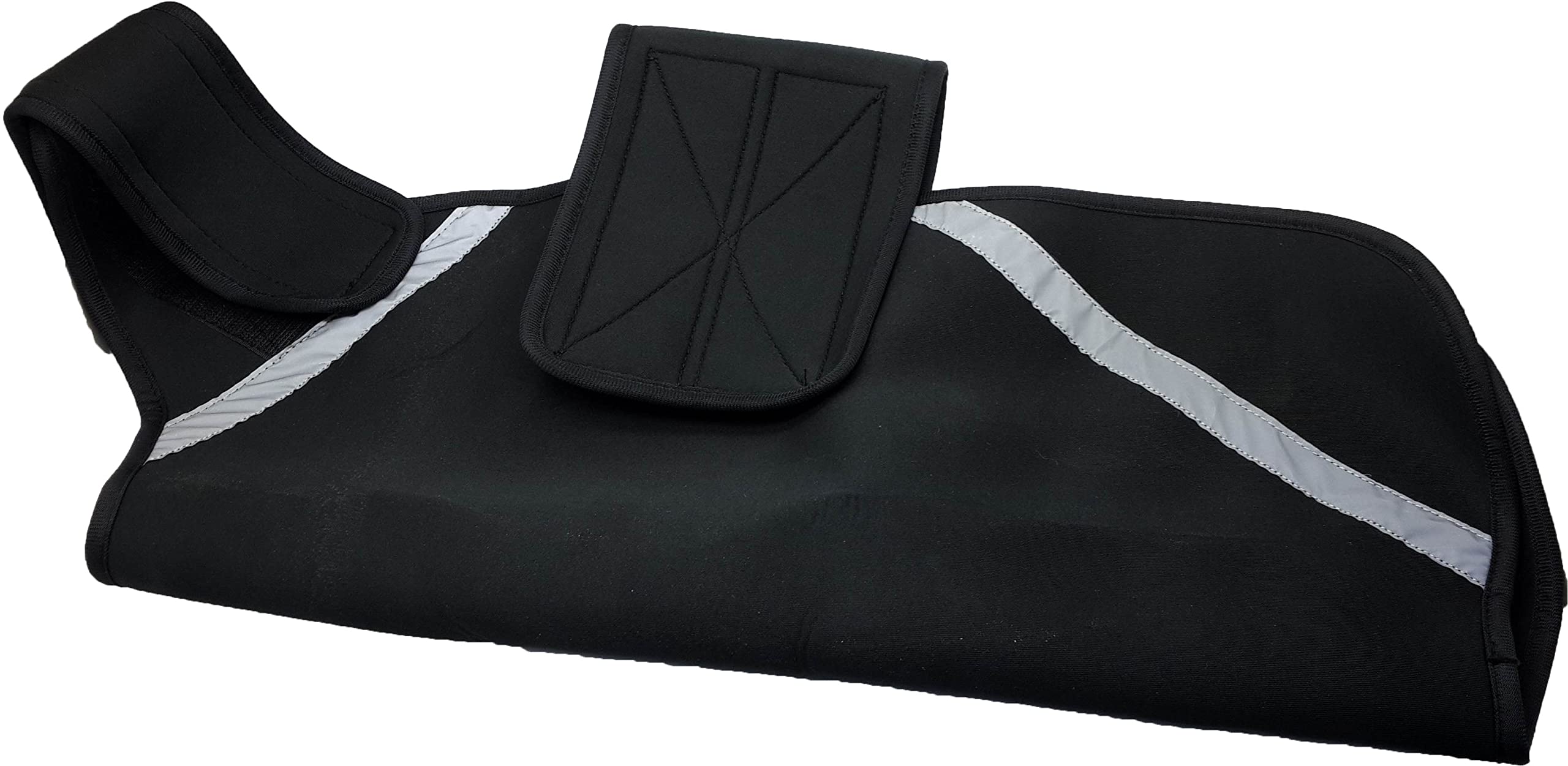 Extreme Softshell Neoprene Dog Coat with Reflective Taping - Waterproof Dog Jacket & Rash Guard for Small, Medium & Large Dogs - Perfect for Winter Walks, Outdoor Adventures & Water Activities