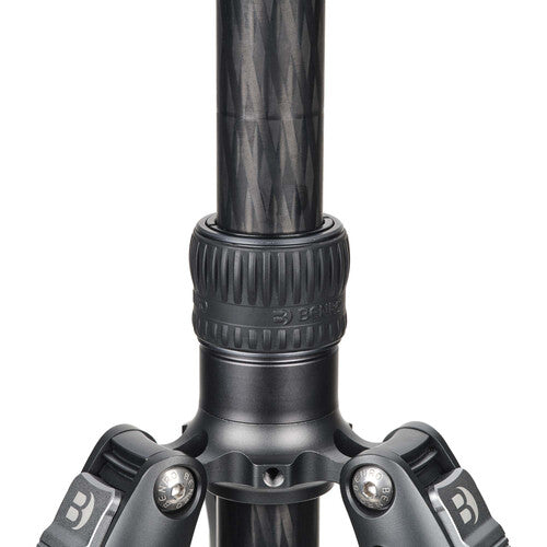 Benro Rhino CF Two Series Carbon Fiber Tripod & Monopod with Flip Locks - Lightweight Travel Tripod for Photography, Videography & Outdoor Adventures
