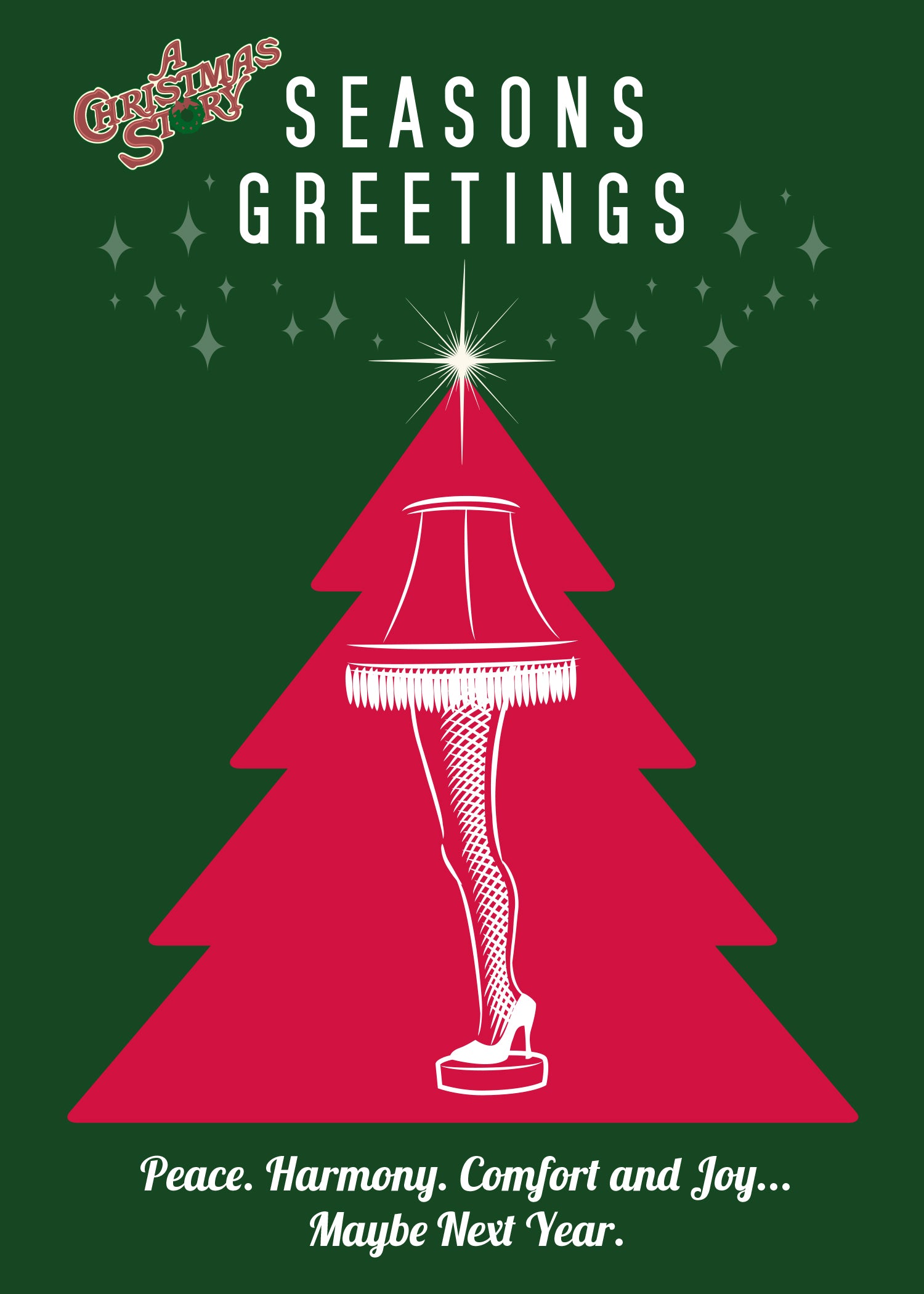 Christmas Story Signature Pop Up Greeting Card - Festive Holiday Greetings for Family & Friends | Perfect for Christmas Wishes, Holiday Parties & Gift Exchanges