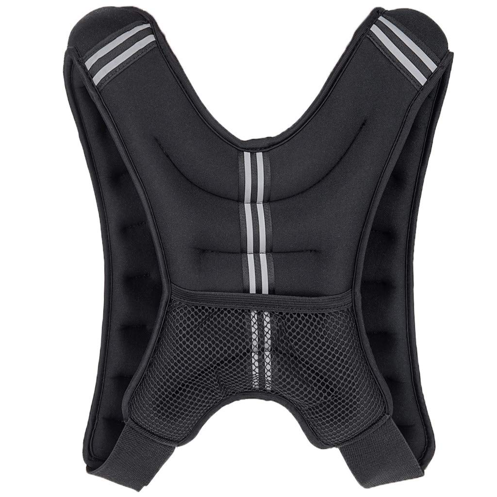 Adjustable Weighted Vest for Workout & Training - 30lb Fitness Vest for Men & Women - Perfect for Running, Strength Training, and CrossFit