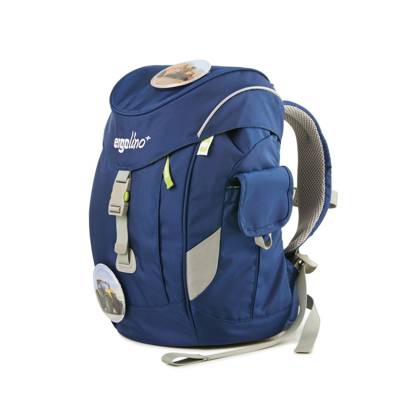 Ergobag Mini Blue Backpack for Kids - Lightweight & Ergonomic School Bag for Boys & Girls - Perfect for Preschool, Kindergarten & Daycare Use