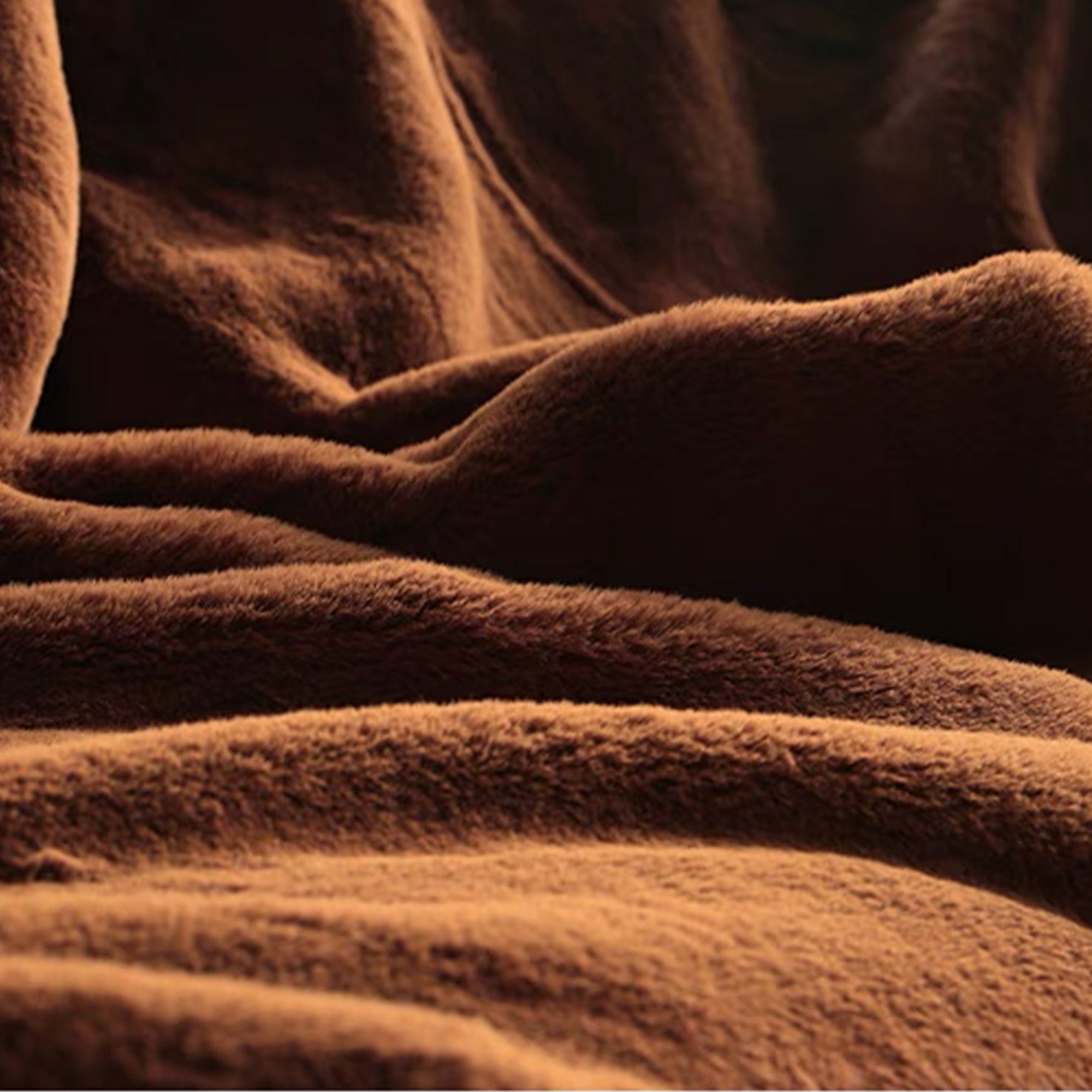 Soft Luxe Faux Fur Throw Blanket - Cozy & Warm Plush Blanket for Couch, Bed, Sofa - Perfect for Winter, Home Decor, and Gift Giving