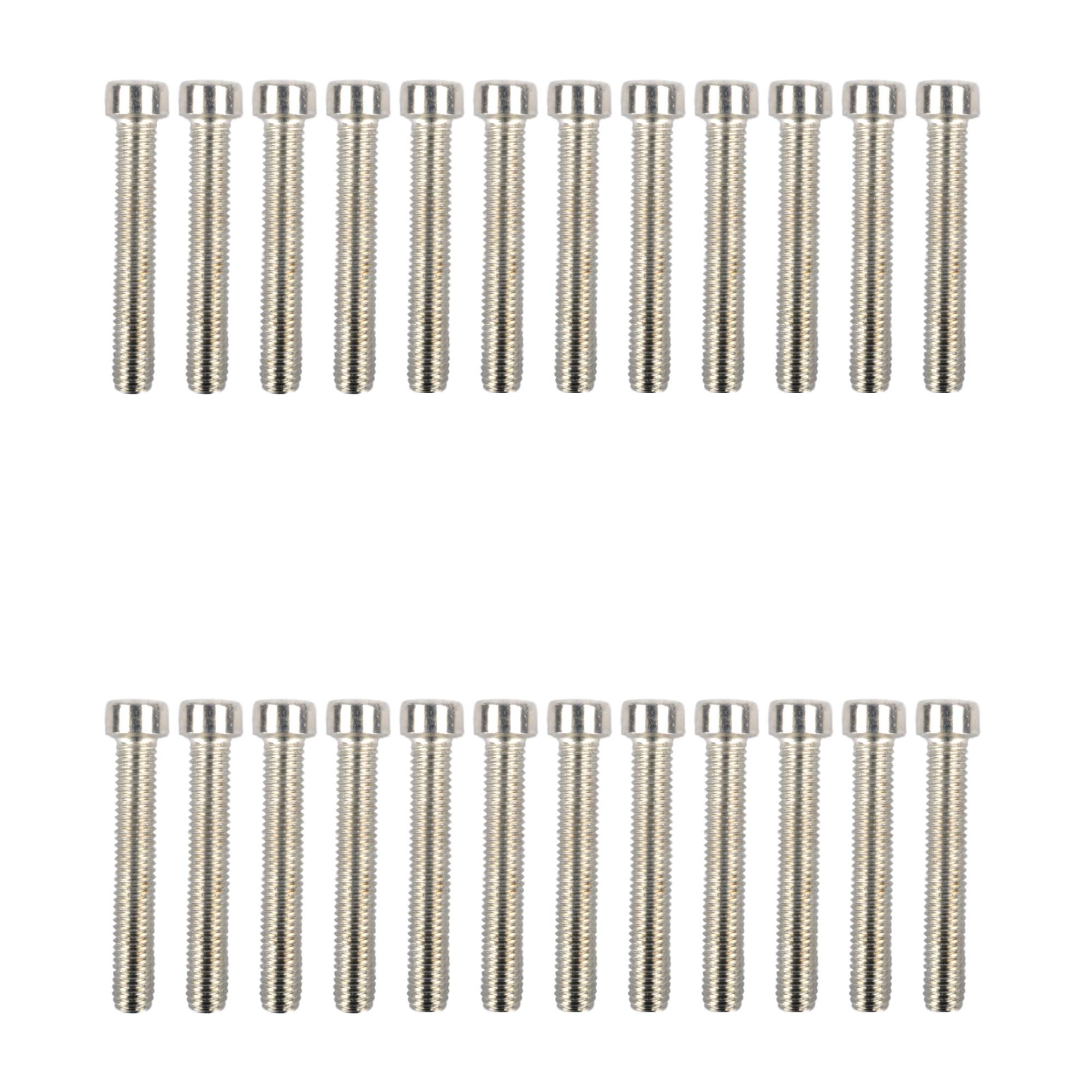 50mm Longer Bolts for Swing Set & Large Rocks - Heavy Duty Set of 24 | Perfect for Outdoor Playground Equipment & Rock Climbing Structures