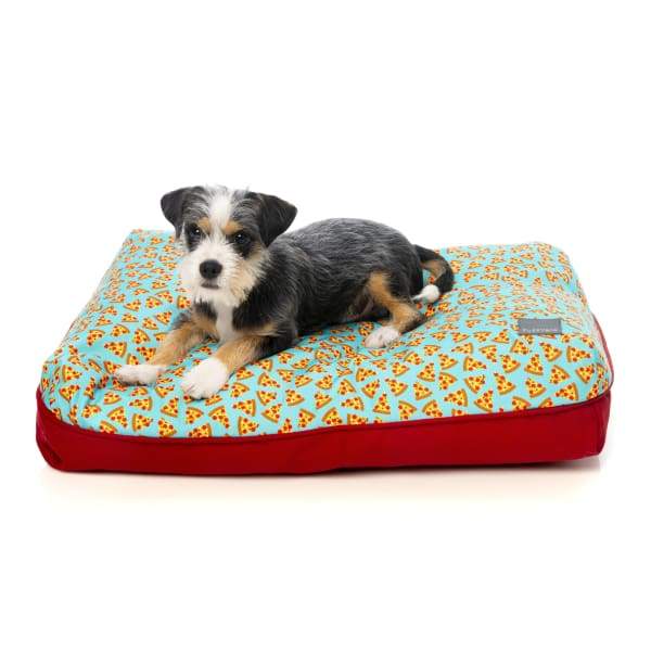 Fuzzyard Big Dreamer Pizza LYF Dog Bed - Soft & Cozy Pet Pillow for Small, Medium & Large Dogs - Perfect for Lounging, Napping & Cuddling at Home