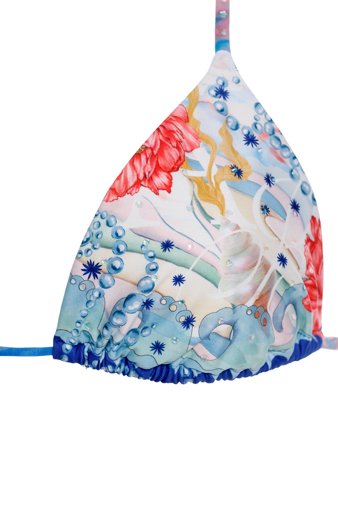 Lolita Bikini Top for Women - Sexy Vintage Swimwear with Adjustable Straps & Padded Cups - Perfect for Beach, Pool Party & Summer Vacation
