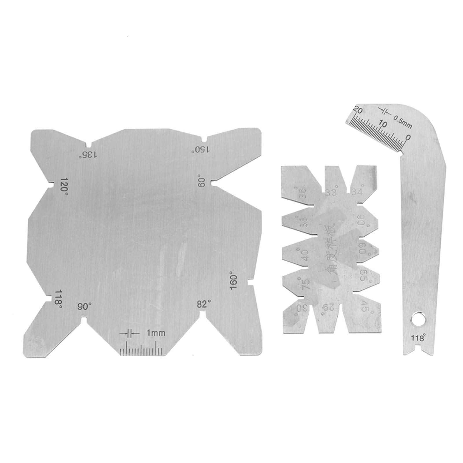 Premium Alloy Steel Drill Bits Angle Gauge - Anti-Corrosion Angle Measuring Tool for Woodworking, Metalworking & DIY Projects