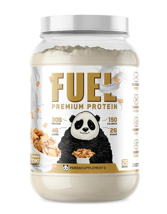 Panda Supplements FUEL Premium Whey Protein Powder for Muscle Growth & Recovery - Ideal for Post-Workout, Weight Loss & Fitness Enthusiasts