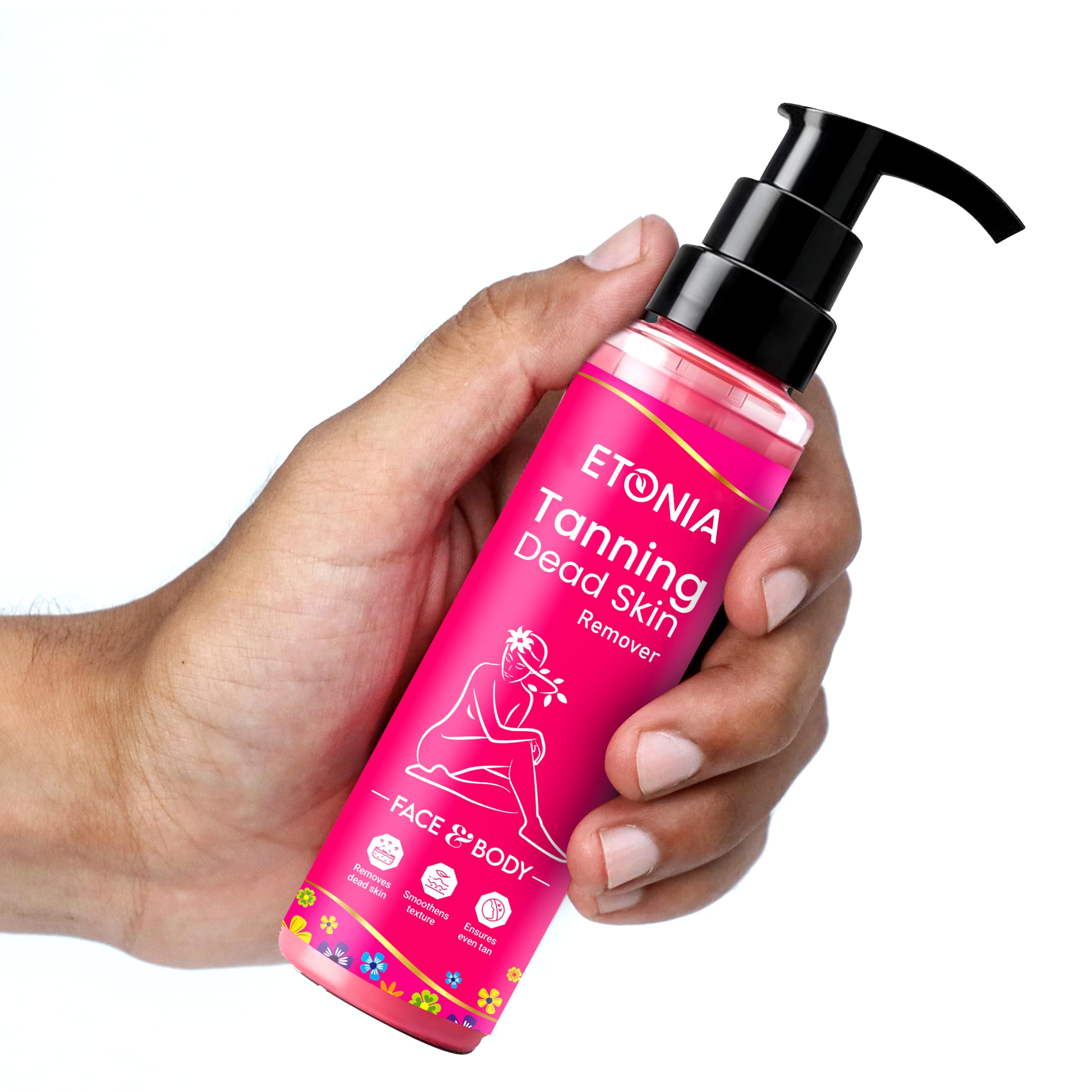 Original Exfoliating Tanning Dead Skin Remover Gel - Gentle Body Scrub for All Skin Types | Removes Excess Oil & Dead Cells | Perfect for Pre-Tan Prep & Post-Tan Care (1 Pack)