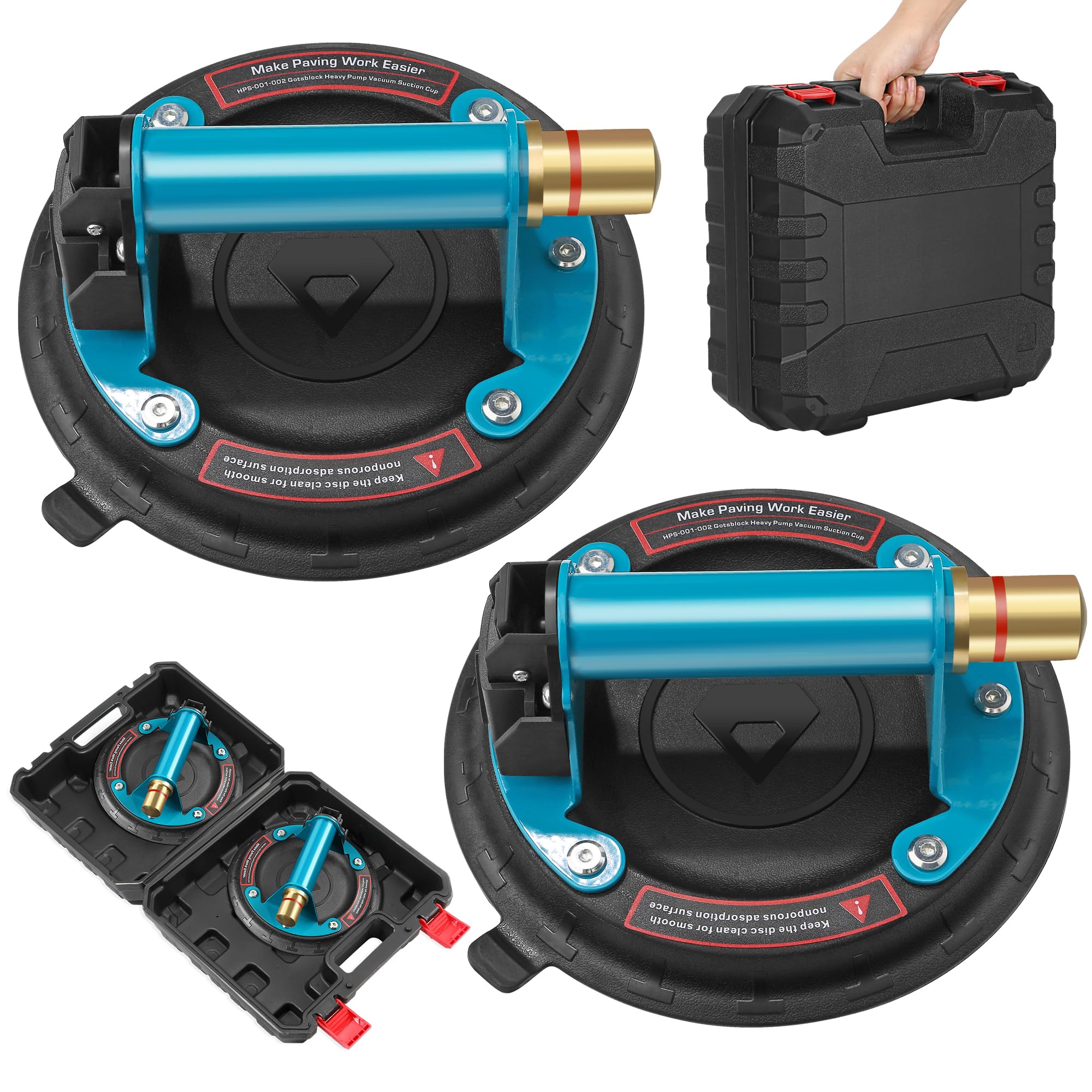 2 Pack Heavy Duty 8