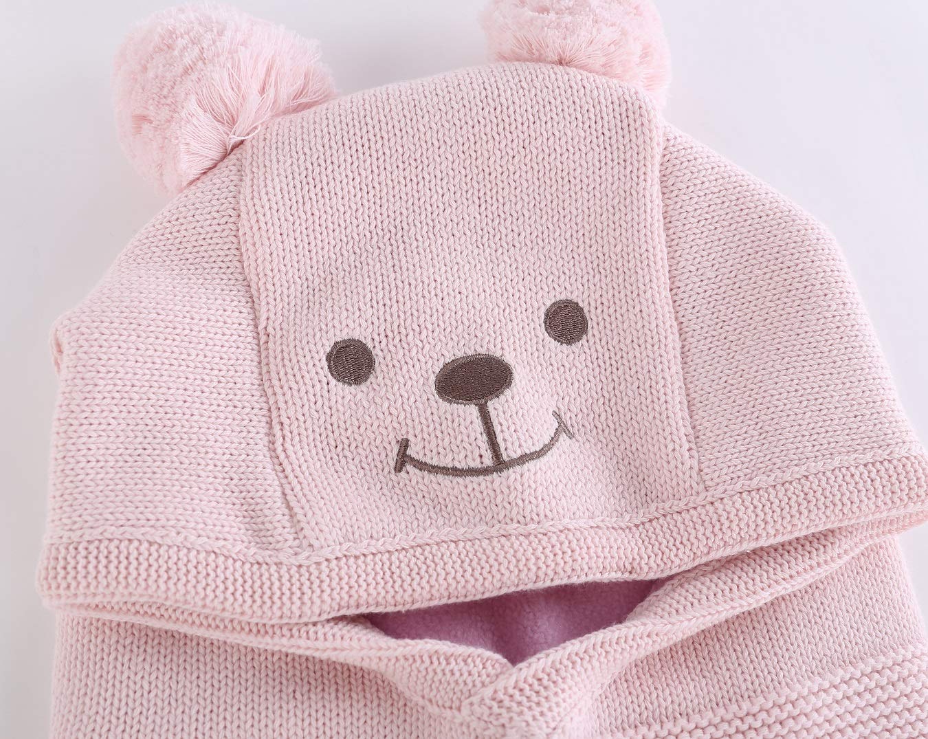 LLmoway Baby Toddler Winter Hat - Warm Fleece-Lined Windproof Knit Scarf Hood for Kids - Perfect for Snow Play, Outdoor Activities & Cold Weather Protection