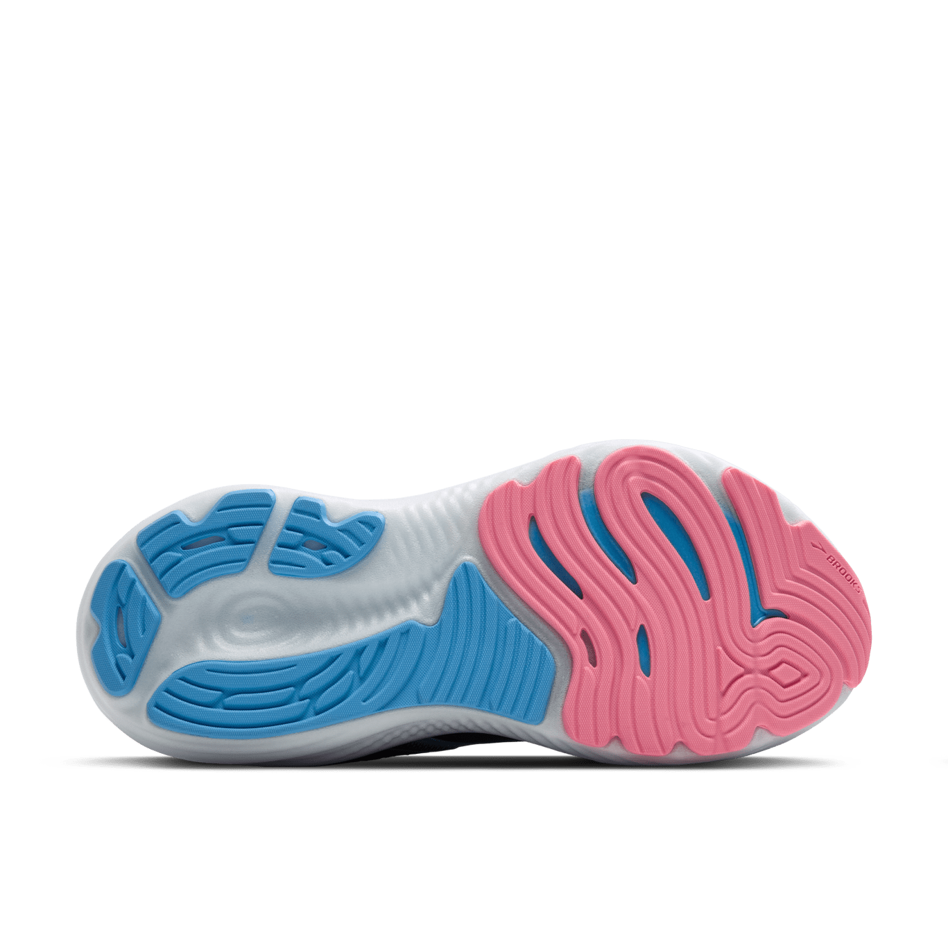 Brooks Glycerin GTS 22 Women's Running Shoes (B Width) - Blue Ribbon/Peacoat/Dianthus | Cushioned Support for Long Distance & Marathon Training | Road Running & Gym Workouts