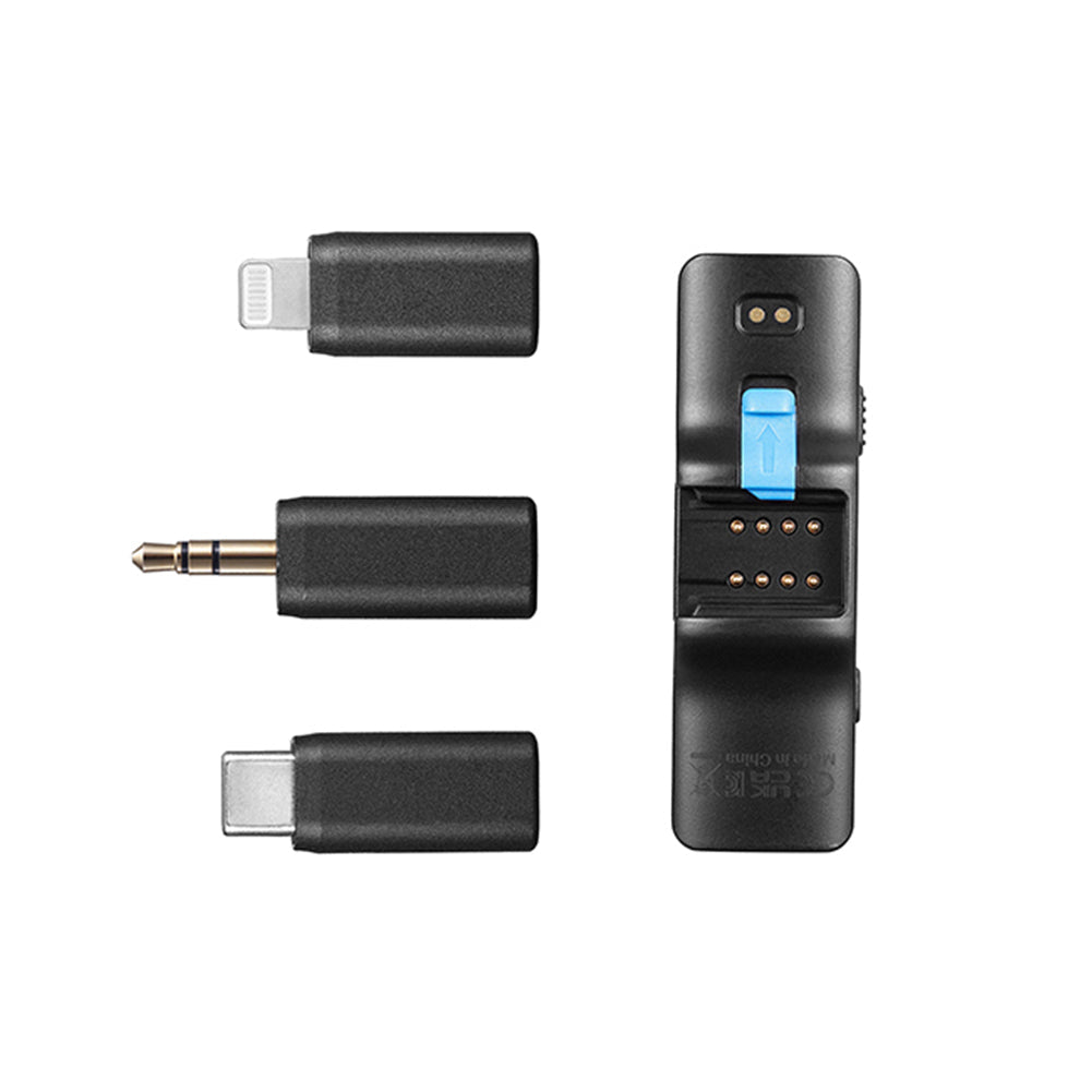 BOYA Boyalink Dual Channel Wireless Microphone System - Compact All-in-One Lavalier Mic for YouTube, Vlogging, Interviews & Live Streaming