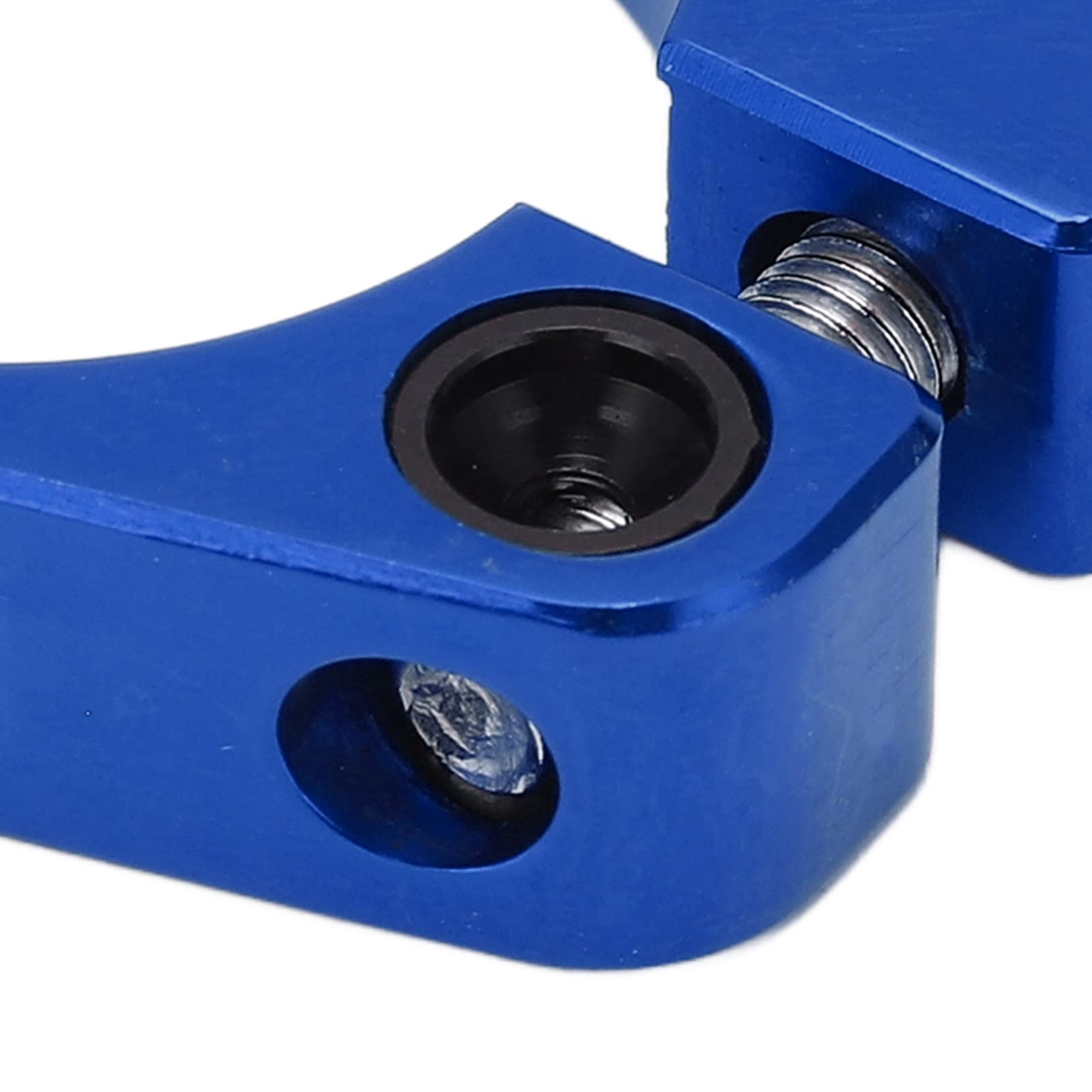 Aluminum Alloy Bike Seat Post Clamp 31.8mm Quick Release - Mountain & Road Bike Seatpost Collar - Durable Lightweight Cycling Accessory (Blue) | Perfect for Commuting, Racing & Trail Riding