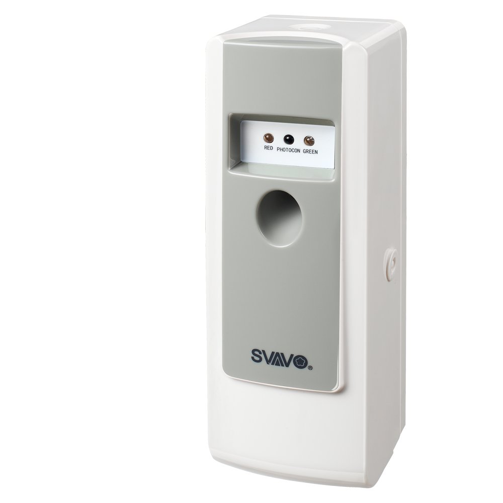 SVAVO Automatic Perfume Dispenser with LED Lights - Aerosol Air Freshener for Home, Office & Car | Elegant Fragrance Spray for Any Room