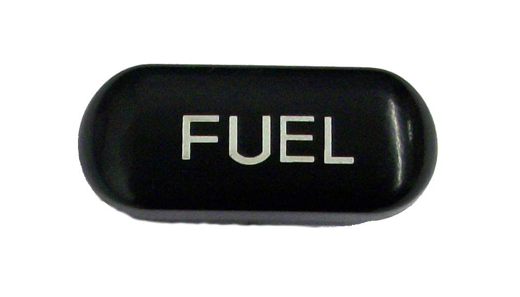 C4 Corvette Fuel Button Replacement - OEM Style Dashboard Switch for 1984-1996 Corvette - Perfect for Fuel System Repairs & Restoration Projects
