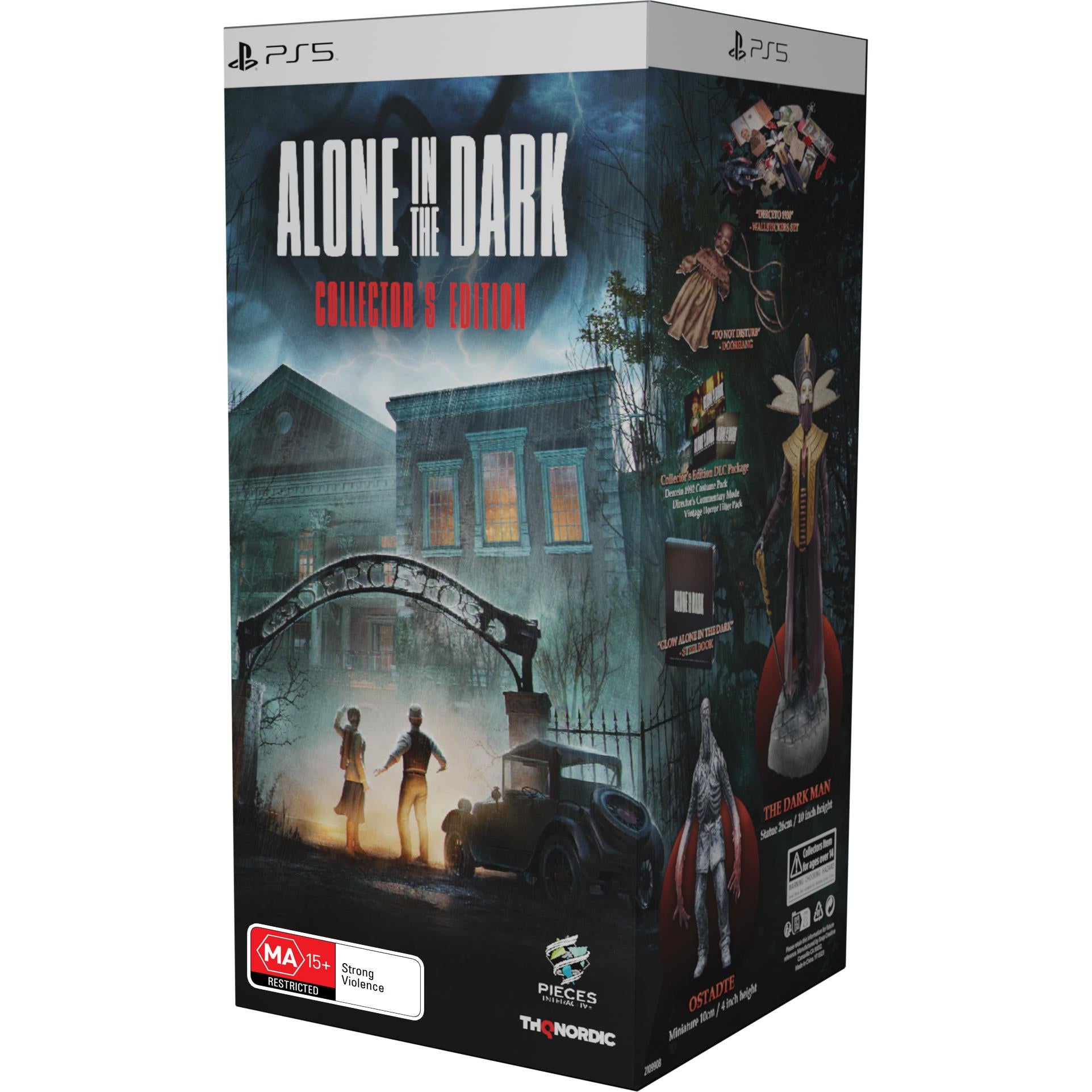 Alone in the Dark Collector's Edition - Limited Horror Game for PC & Consoles - Perfect for Horror Fans & Game Collectors