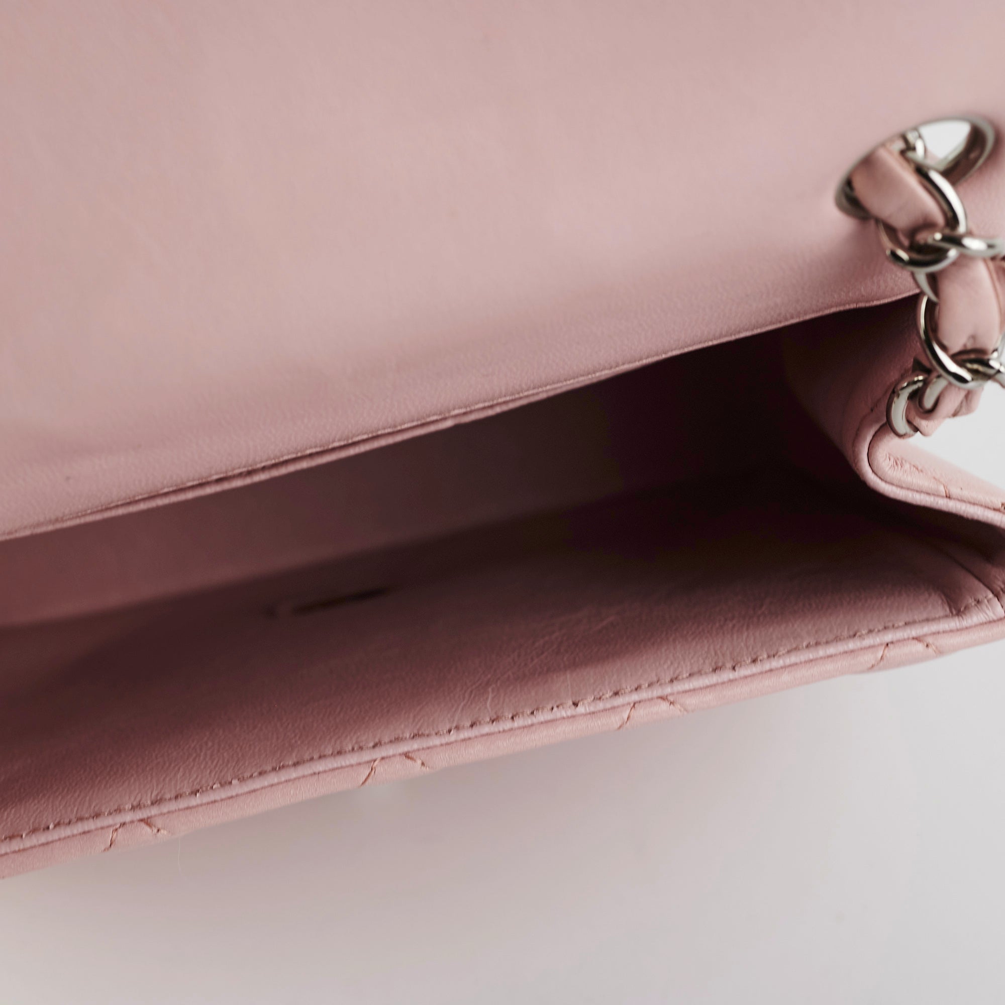 Chanel Mini Square Pink Flap Bag - Luxury Quilted Leather Crossbody Purse for Women | Perfect for Parties, Dates & Special Occasions