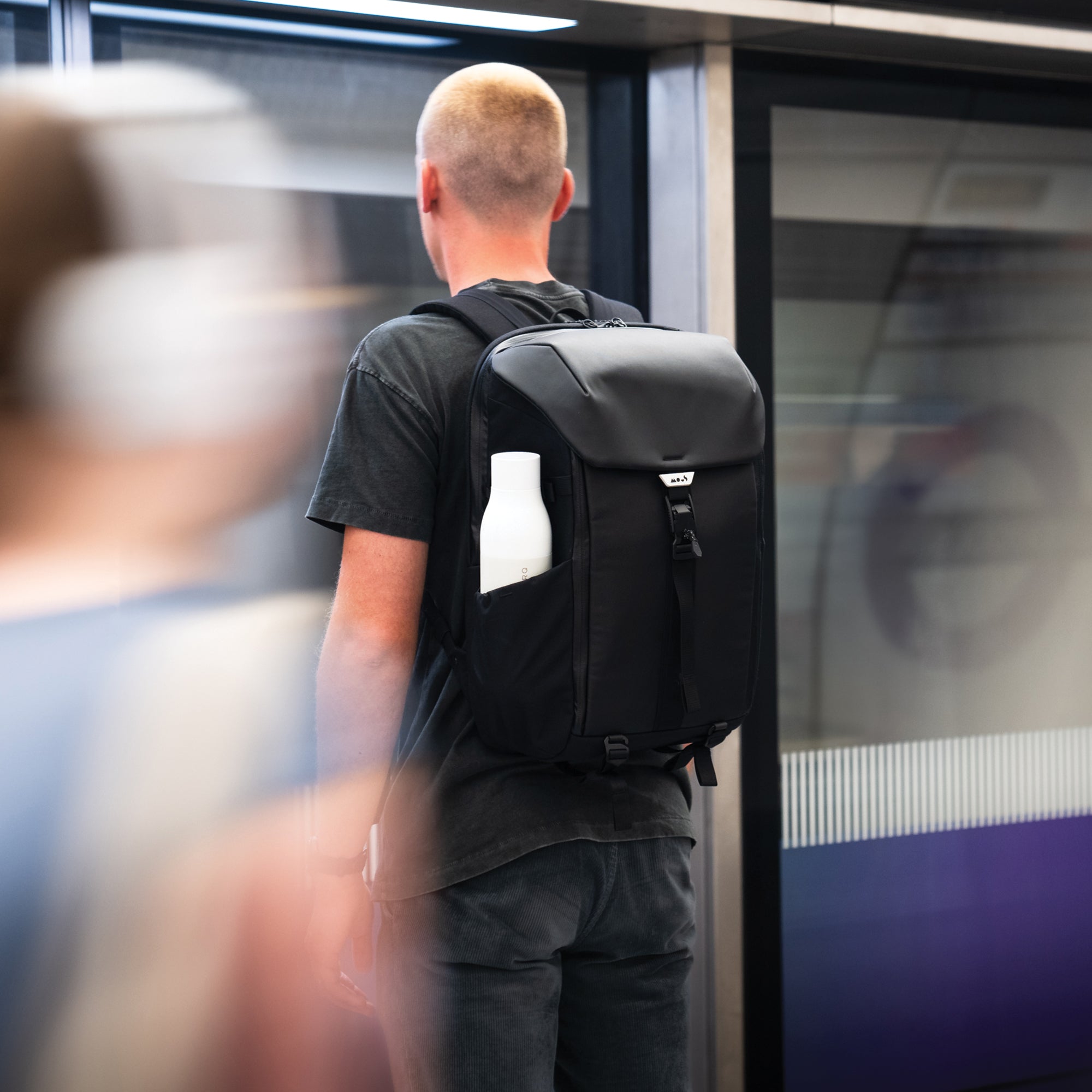 Waterproof & Shockproof Protective Laptop Backpack with Secure Lid - Perfect for Travel, Hiking & Daily Commute