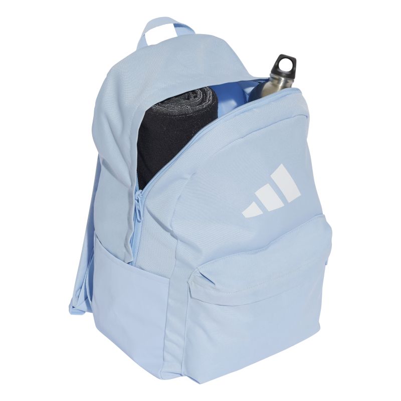 Adidas Classic 3 Bar Logo Backpack - Stylish School & Travel Backpack for Men & Women - Perfect for College, Gym & Outdoor Adventures