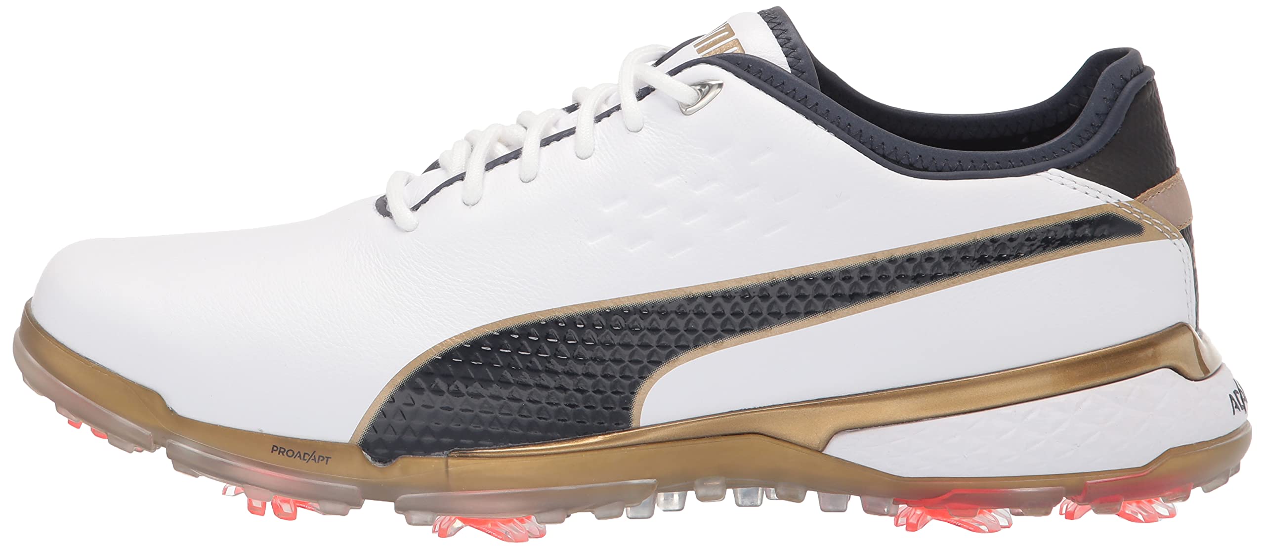 PUMA Men's Proadapt Delta Golf Shoes - Lightweight & Waterproof Spiked Golf Shoes for Men - Perfect for Golf Tournaments & Outdoor Sports
