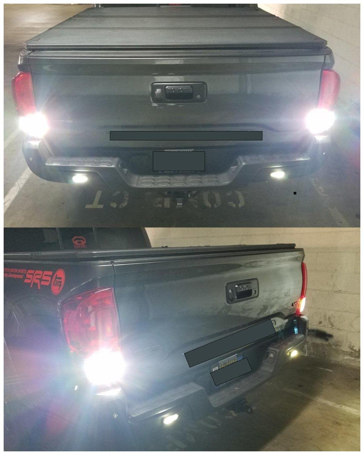 Xenon White T20 7443 7444 7440 LED Bulbs - Super Bright Backup Reverse Lights - Compatible with 2014-2021 Toyota Tundra - Pack of 2 - Perfect for Night Driving & Enhanced Rear Visibility