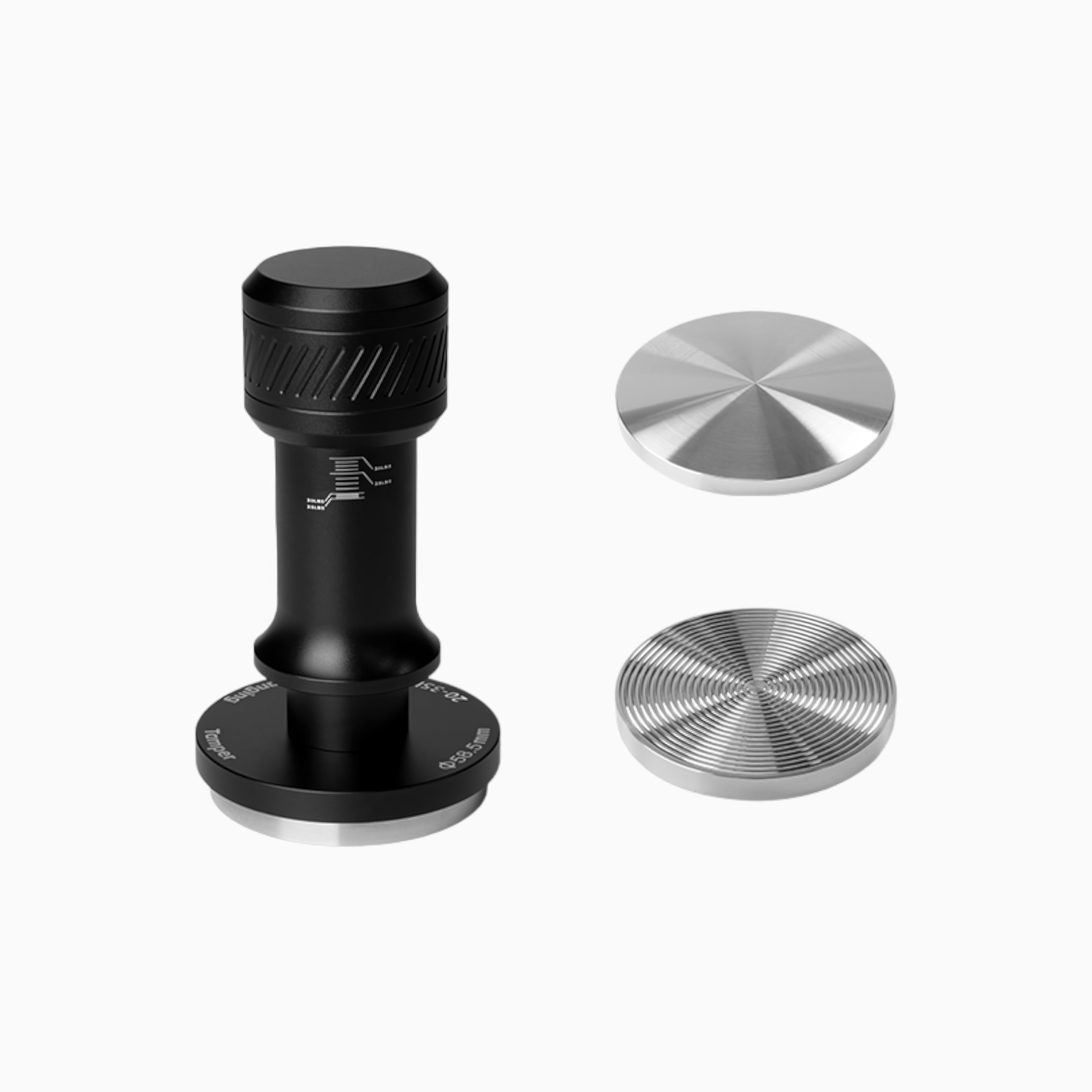 Premium Thor Adjustable Pressure Coffee Tamper - 58mm Stainless Steel Espresso Tamping Tool with Ergonomic Handle for Baristas & Home Brewing - Perfect for Espresso Machines & Coffee Shops