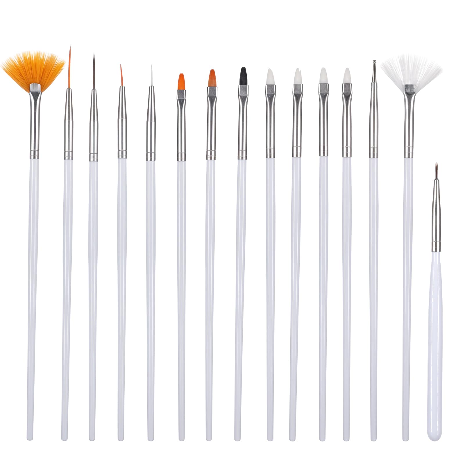 30-Piece Cake Decorating Brushes Set - Food Safe Paint Brushes for Fondant, Icing, Cookies & Candy - Professional Baking Tools for Cake, Pastry & Sugar Art Decoration - Perfect for Home Bakers & Professional Chefs
